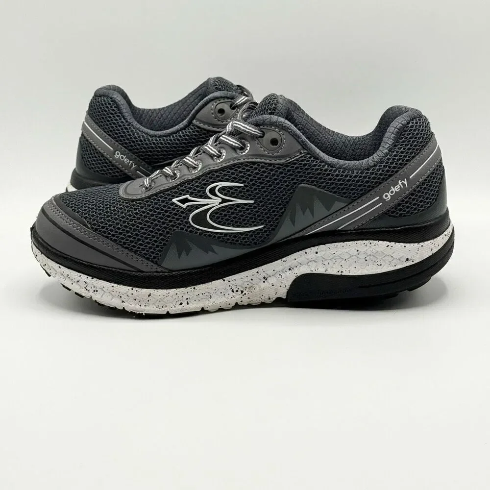 G-Defy Gravity Defyer Mighty Walking Shoes Black and White - US Women’s 7